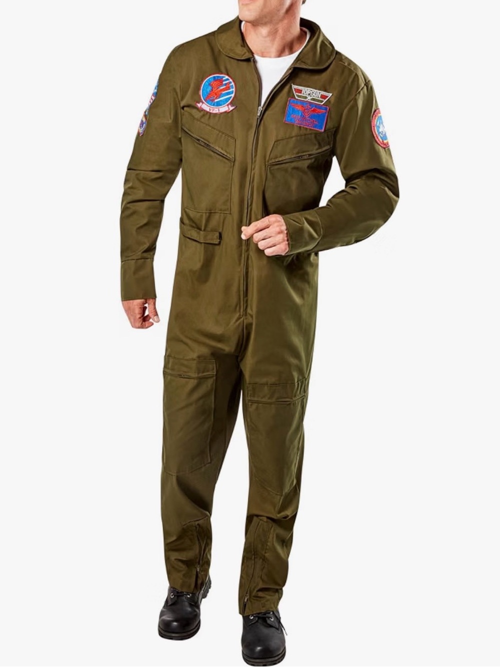 Top Gun Maverick Flight Suit Adult Costume Small Rubie’s 702099 S Pilot
